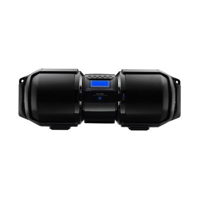 Sharp Black Portable Bluetooth Boombox