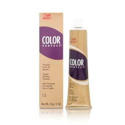 Wella Color Perfect Permanent Creme Gel 1:2 (Tube) 4G Medium Golden Brown