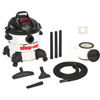 Shop-Vac 8 Gallon 5.5 Peak HP Stainless Steel Wet / Dry Vacuum