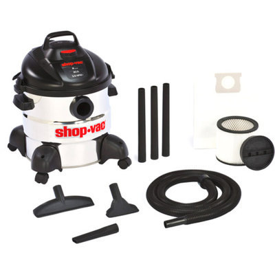 Shop-Vac 8 Gallon 5.5 Peak HP Stainless Steel Wet / Dry Vacuum