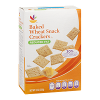 Ahold Baked Wheat Snack Crackers Reduced Fat
