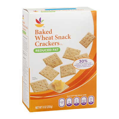 Ahold Baked Wheat Snack Crackers Reduced Fat