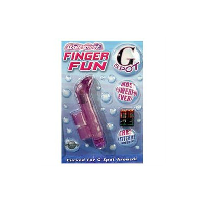 Pipedream Products Inc Finger Fun G-Spot Waterproof Vibe - Purple