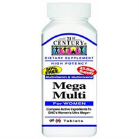 21st Century Mega Multi for Women, Multivitamin & Multimineral