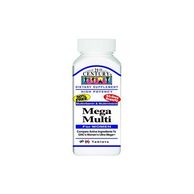 21st Century Mega Multi for Women, Multivitamin & Multimineral