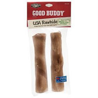 Castor & Pollux Pet Works Rawhide Stick 7 Inches, 2 Pk