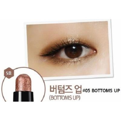 CLIO Gelpresso Waterproof Shadow - Eye Shadow Pencil, Stick Eye Shadow, Eye Make-up, Full Size, Longlasting & No Smudge (#05 Bottoms Up)