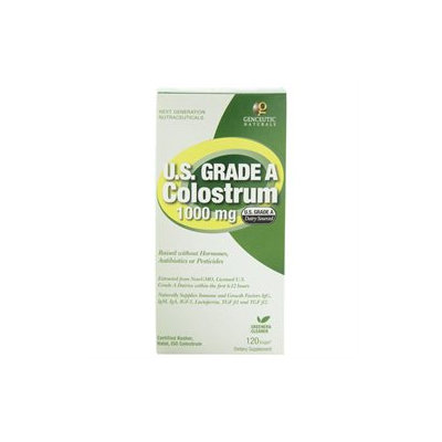 Genceutic Naturals Organic Colostrum - 120 Capsules - Other Supplements