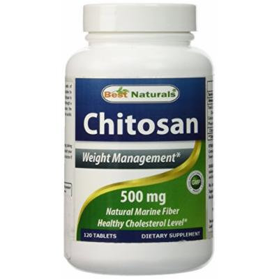 Best Naturals -- Chitosan -- 500 mg -- 120 Tablets