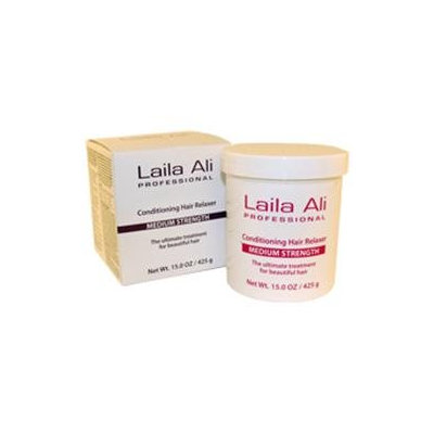Laila Ali Medium Strength Conditioning Hair Relaxer Treatment - 15 oz