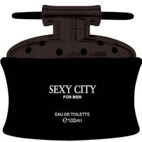 Parfum Parisienne's Sexy City Black EDT Window Box 3.4 OZ