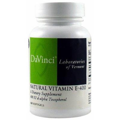 Davinci Labs - Natural Vitamin E-400 60 gels
