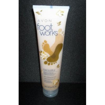 Avon Foot Works Beautiful Ginger & White Tea Smoothing Scrub