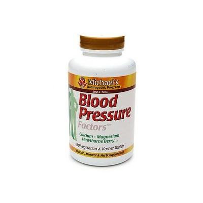 Michael's Naturopathic Programs Blood Pressure Factors, Veggie Tabs 180 ea