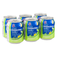Ahold Lemon-Lime Soda - 6 CT