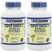 Life Extension Super Omega-3 EPA 240 Count (240 X 2)
