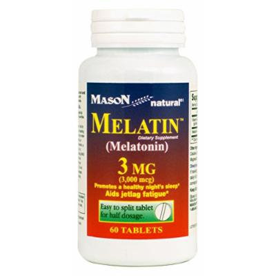 Mason Natural Melatonin 3 Mg, 60 Tablets