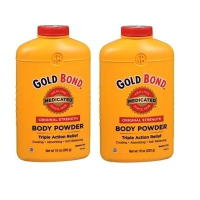 Gold Bond Medicated Powder 10-Ounce Containers Pack of 2