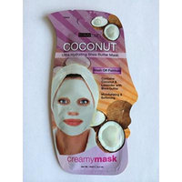 Coconut Ultra Hydrating Shea Butter Cleansing Peel-off Creamy Mask .3oz (Pack of 6)