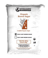 Wholesome Sweeteners BCA47132 Og2 Light Brown Sugar 1 x 50 lbs