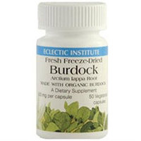 Eclectic Institute Burdock Freeze-Dried 500 MG - 50 Capsules - Other Herbs