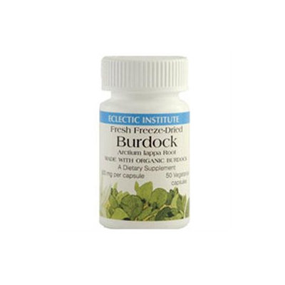 Eclectic Institute Burdock Freeze-Dried 500 MG - 50 Capsules - Other Herbs