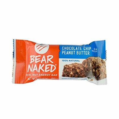 Bear Naked Chocolate Chip Peanut Butter Real Nut Energy Bar, 2 Ounce -- 48 per case.
