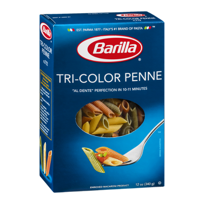 Barilla Pasta Tri-Color Penne