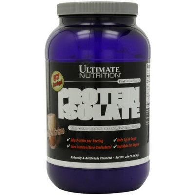 ULTIMATE NUTRITION PROTEIN ISOLATE CHOCOLATE CREME, 3LB Tub