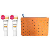 Neova DNA Damage Control Silc Sheer 2.0 SPF 40 (2.5 oz) 2 Pack + Cosmetic Bag