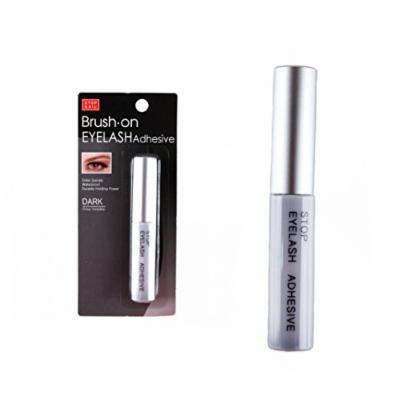 Stop Nail Brush On Eyelash Adhesive Dark 5G, 0.16Oz