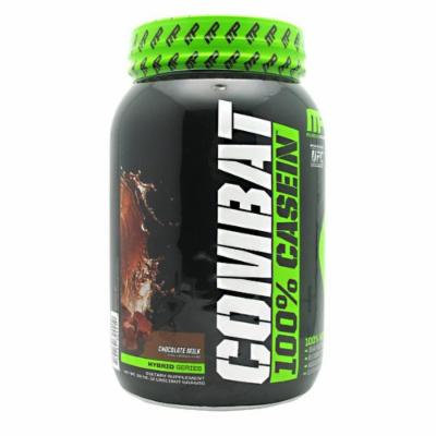 Muscle Pharm Combat Casein Supplement, Chocolate Milk, 2 Pound