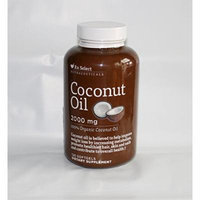 Rx Select Organic Coconut Oil 2000 Mg Softgels Dietary Supplement 120 Ct