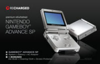 Nintendo Game Boy Advance SP System (Recharged Refurbished)