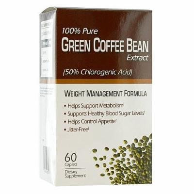 Green Coffee Bean Weight Management Formula Diet Supplement, 60 CT (PACK OF 3)
