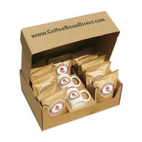 Coffee Bean Direct Assorted Whole Bean Coffee Sampler, 9-Pound Box