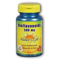 Nature's Life Lemon Bioflavonoid 500 MG - 100 Tablets - Bioflavonoid Complex