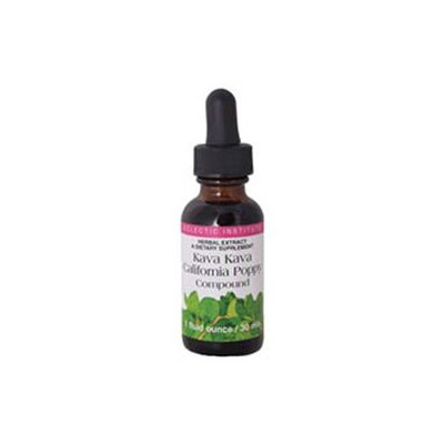 Kava Kava - California Poppy Extract Eclectic Institute 1 oz Liquid