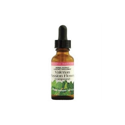 Eclectic Institute Valerian-Passion Flower - 2 Ounces Liquid - Other Herbs