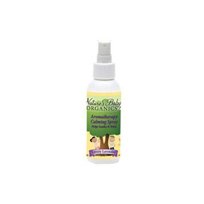 tures Baby Organics Aromotherapy Calming Spray - Lavender, 4 oz, Nature's Baby Organics