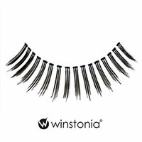 Winstonia 5 Pairs False Eyelashes Fake Lashes Fashion Makeup Cosmetic - Natural Invisible Band 04