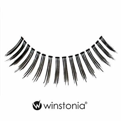 Winstonia 5 Pairs False Eyelashes Fake Lashes Fashion Makeup Cosmetic - Natural Invisible Band 04