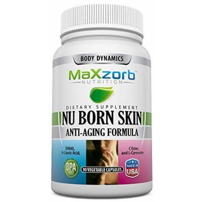 Body Dynamics 90 Capsules Nuborn Skin Anti-Aging Formula