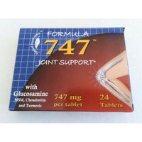 Formula 747 Joint Support With Glucosamine, NSM, Chondroitin & Turmeric 24 tablets (4 pack)... iwgl