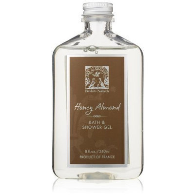 Pre de Provence Bath and Shower Gel, Honey Almond, 8 ounces Bottle