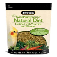 Zupreem Natural Medium Bird Food
