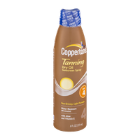 Coopertone Tanning Dry Oil Sunscreen Spray SPF 4