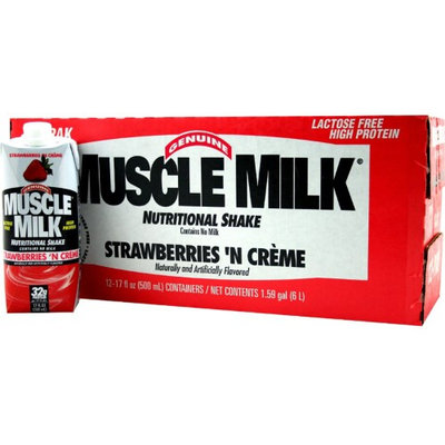 Cytosport Muscle Milk RTD Nutritional Shake Strawb - 12/17oz