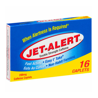 Bell Pharmaceuticals Jet-Alert Double Strength Caffeine Caplets