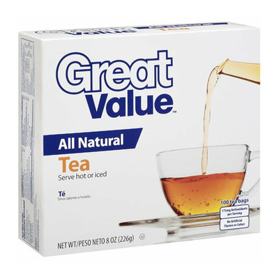 Great Value : All Natural Tea